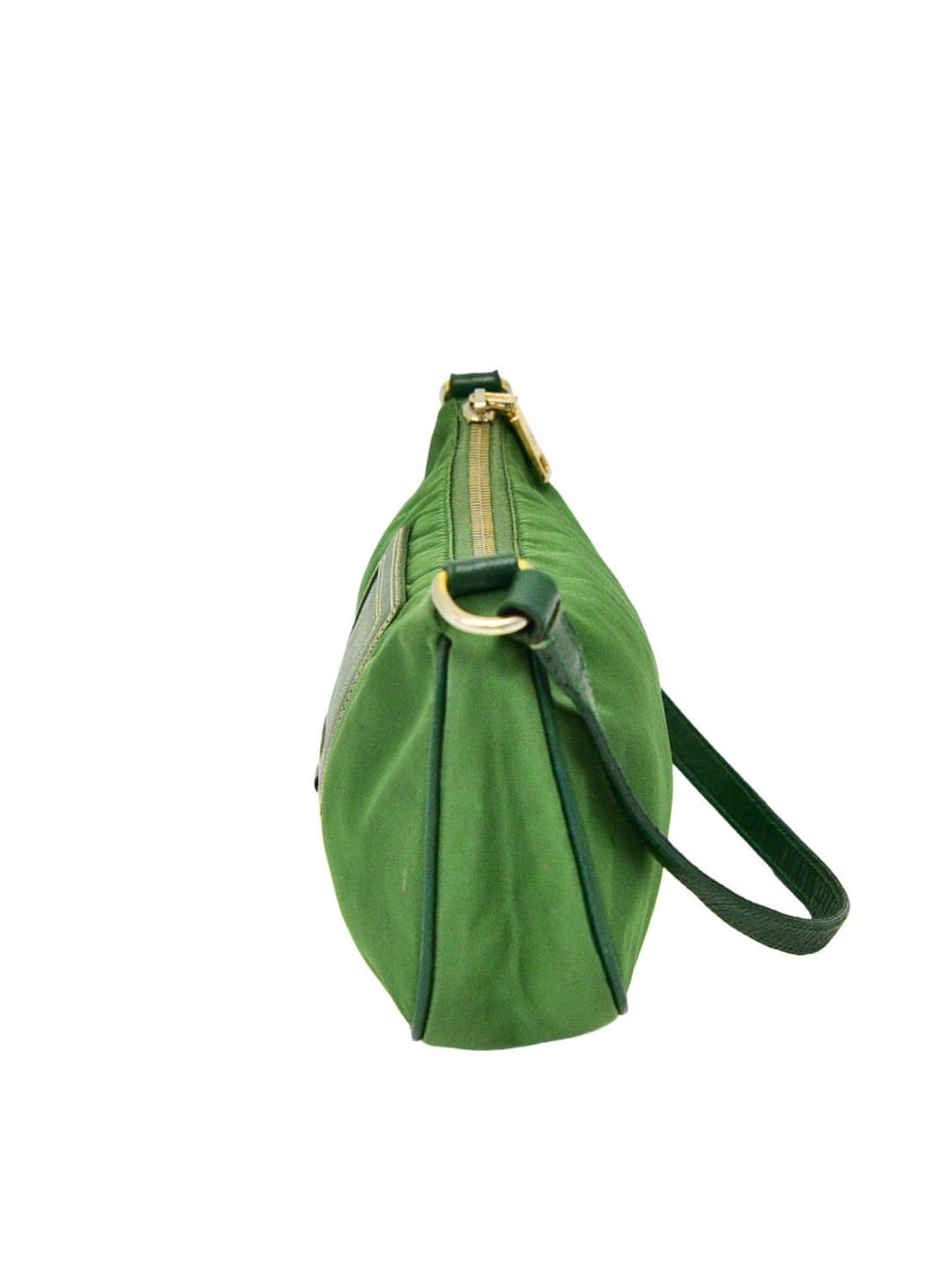 Prada vintage logo nylon shoulder bag