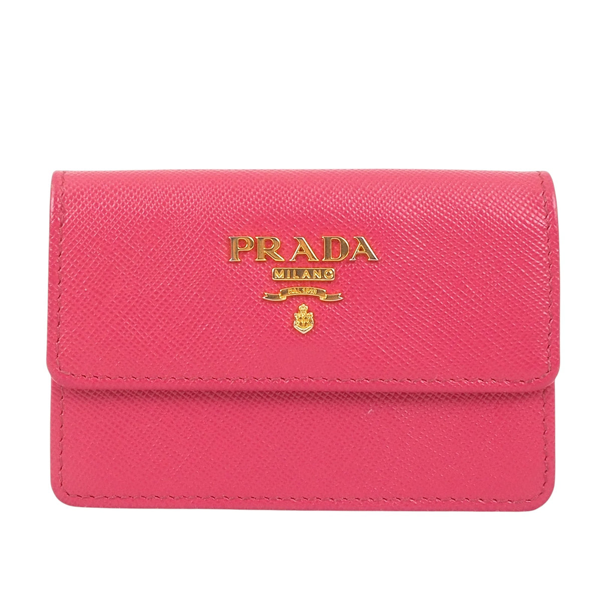 Prada 1M0881 Saffiano Business Card Holder