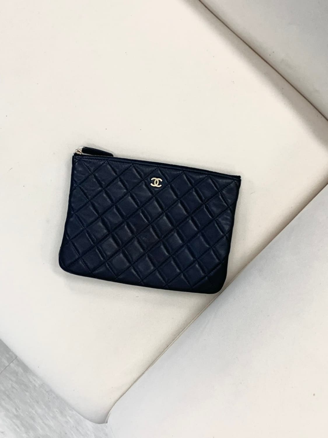 Chanel Lambskin Clutch