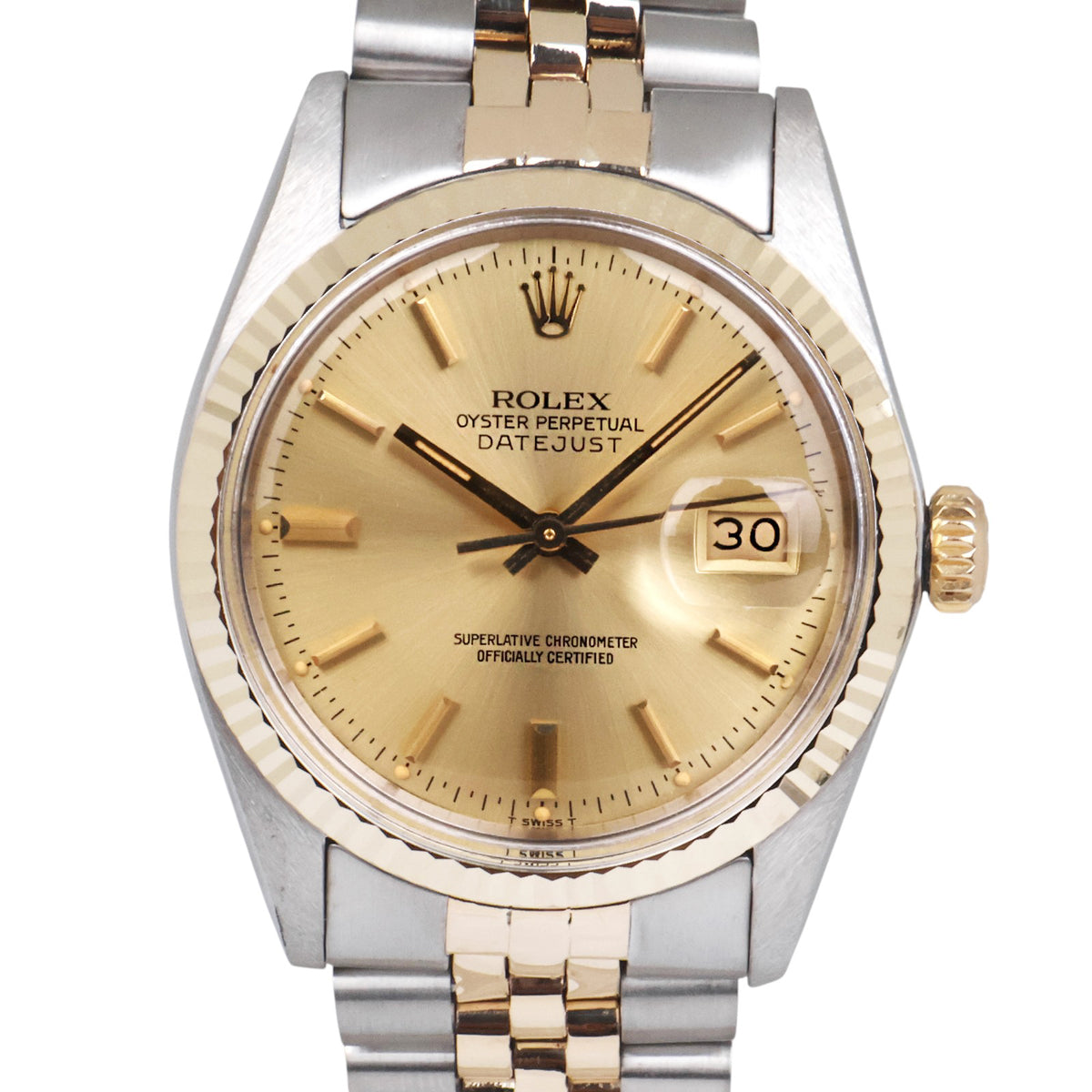 Rolex 16013 Yellow Gold Two-Tone Day-Date Automatic Watch