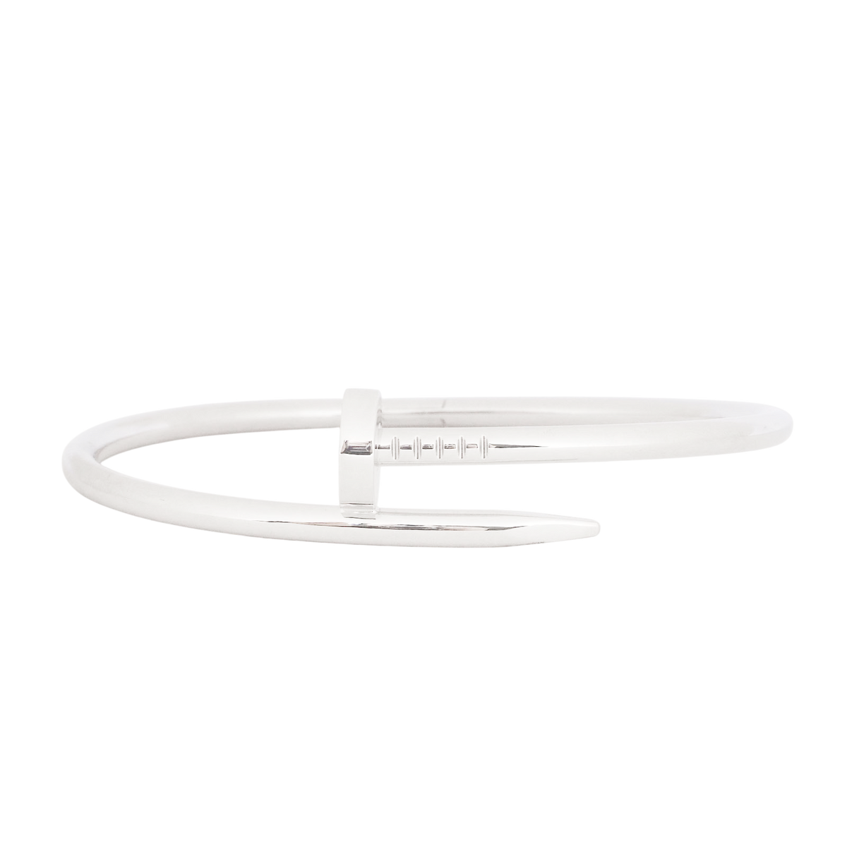 Cartier B6048317 White Gold Juste un Clou Bracelet
