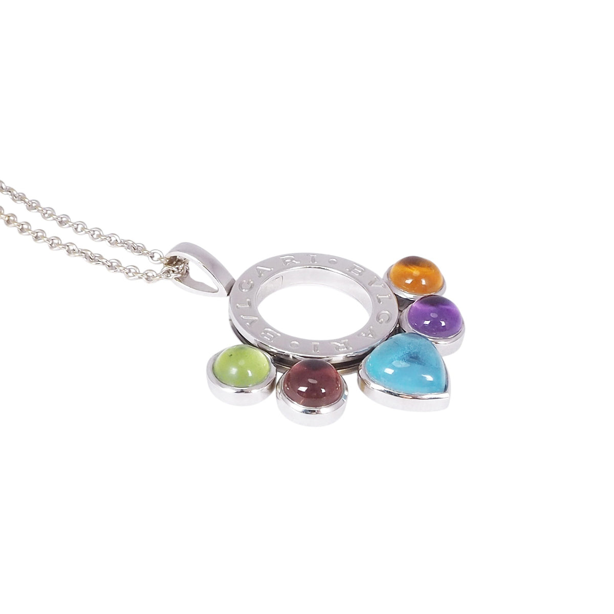 Bulgari White Gold Allegra Necklace