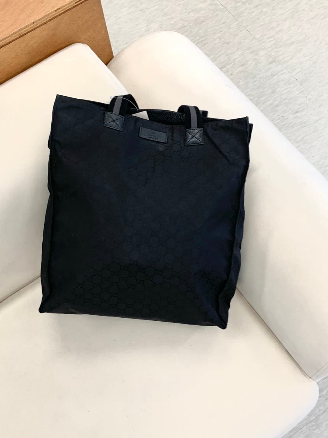 Gucci GG Nylon Shopper Bag