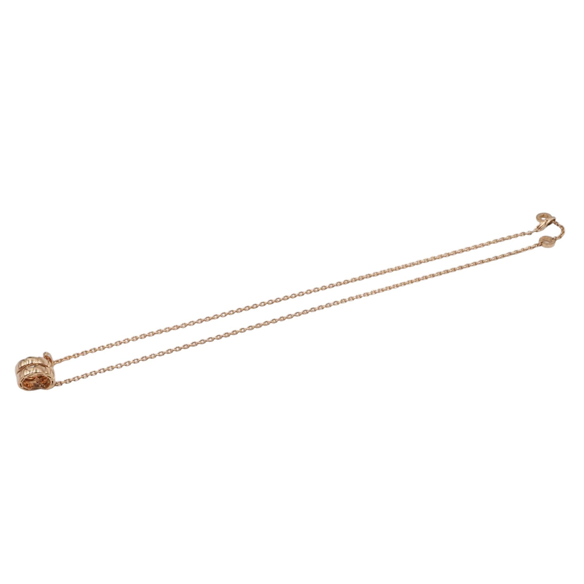 Bulgari 357794 Rose Gold Serpenti Viper Diamond Necklace