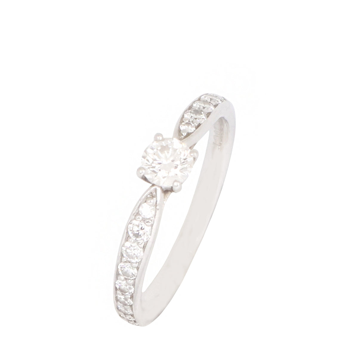 Tiffany Platinum 0.20ct Diamond Wedding Ring