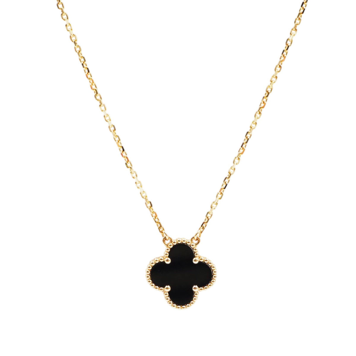 Van Cleef & Arpels VCARA45800 Yellow Gold Vintage Alhambra Necklace