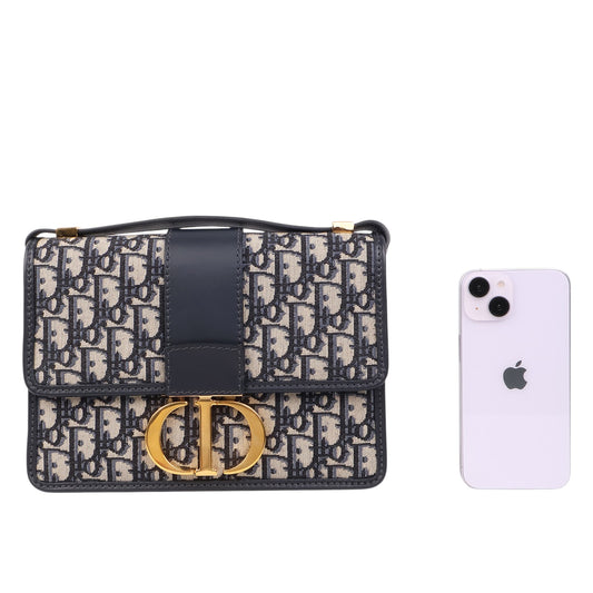Dior M9203UTZQ Oblique Montaigne 30 Shoulder Bag
