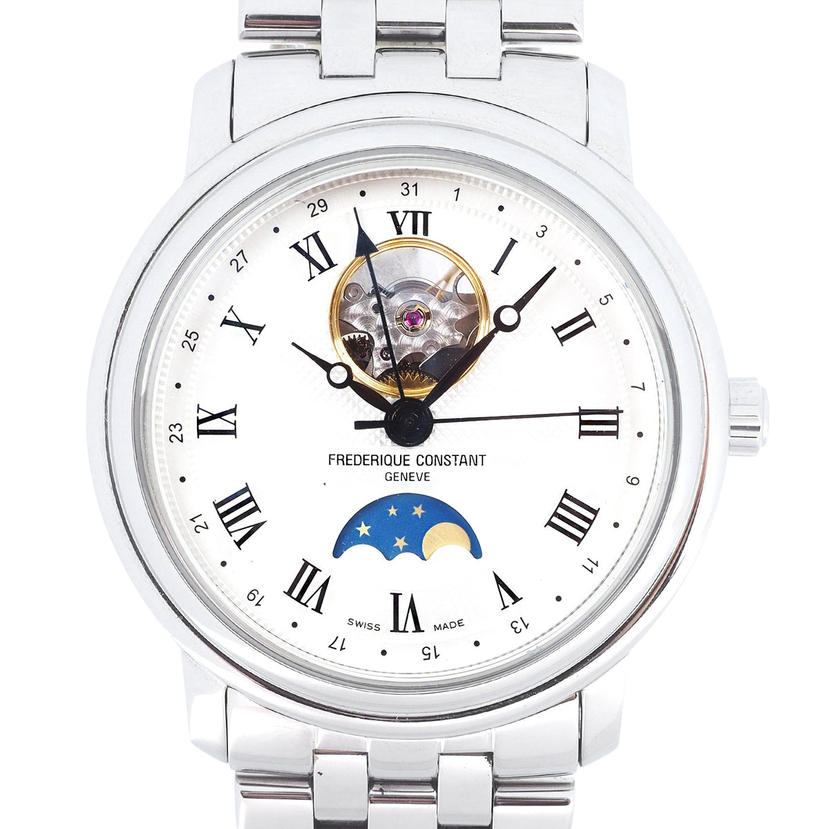 Frederique Constant FC335MC496B2 Moonphase Automatic Watch