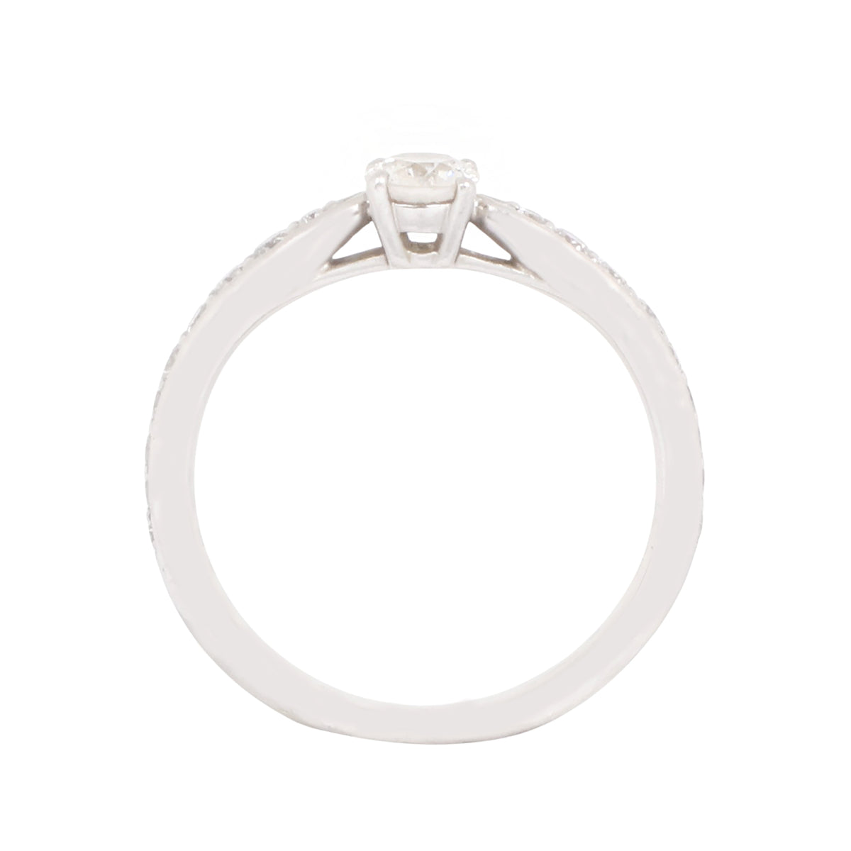 Tiffany Platinum 0.20ct Diamond Wedding Ring