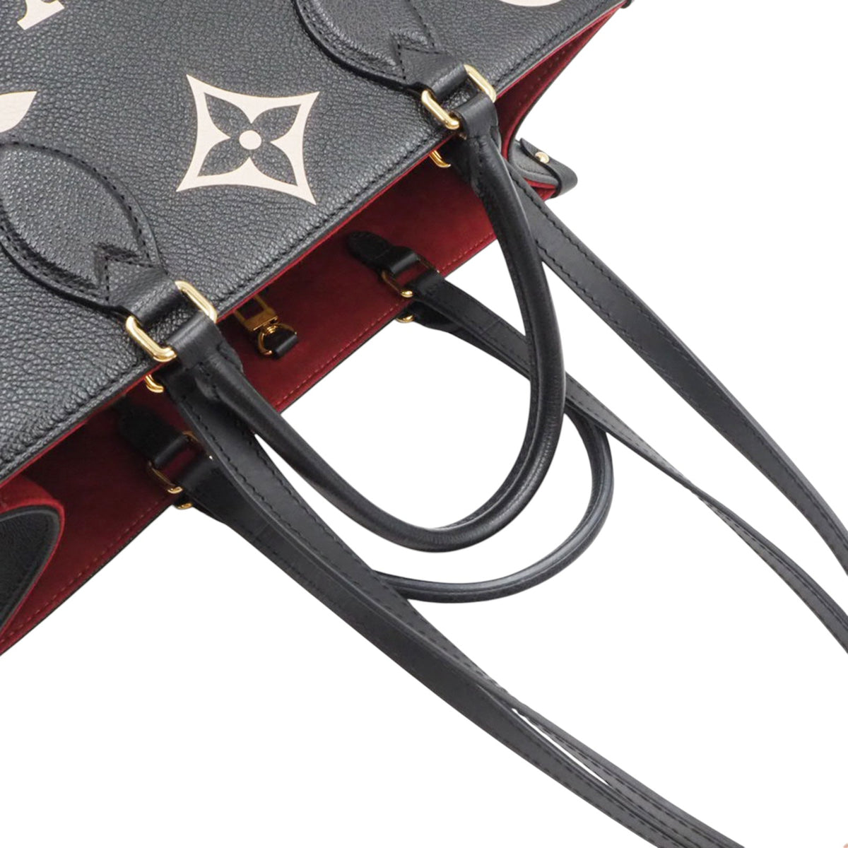 Louis Vuitton M45495 Empreinte on the Go MM Shoulder Bag