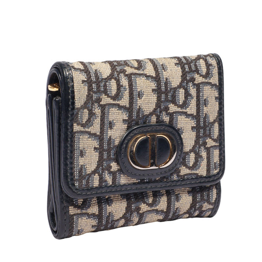 Dior S2057UTZQ Oblique Montaigne Wallet