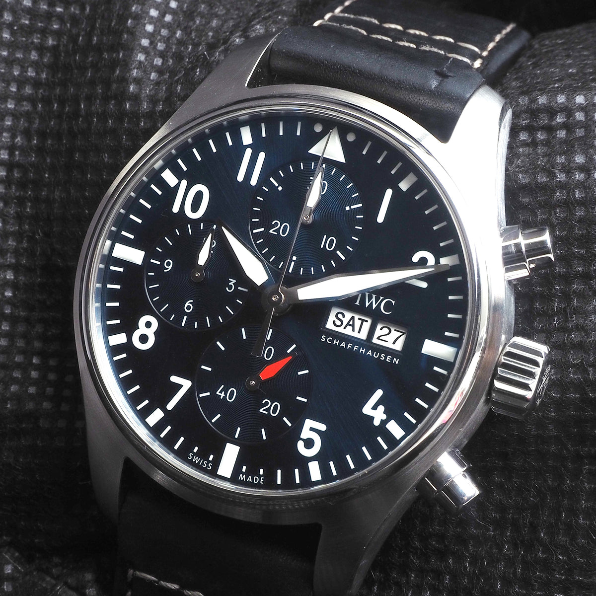 IWC IW388101 Pilot Chronograph Watch
