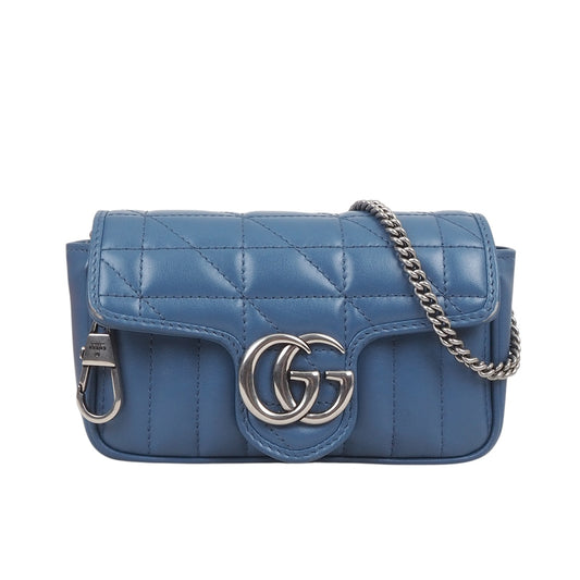 Gucci 476433 GG Marmont Mini Crossbody Bag