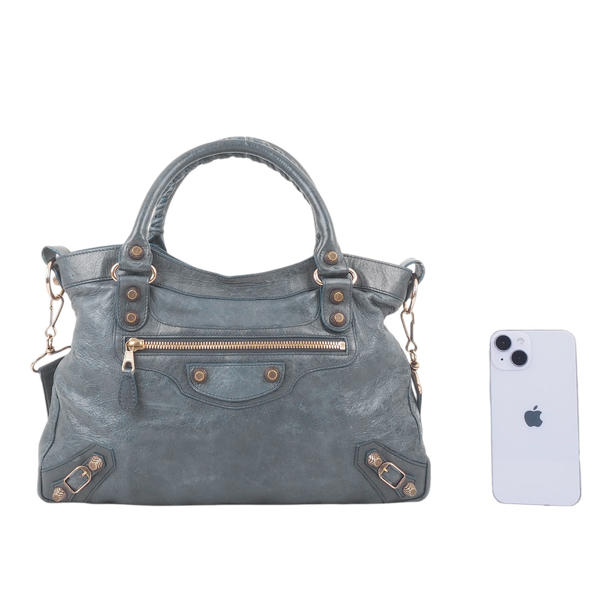 Balenciaga 240578 Giant Town Shoulder Bag