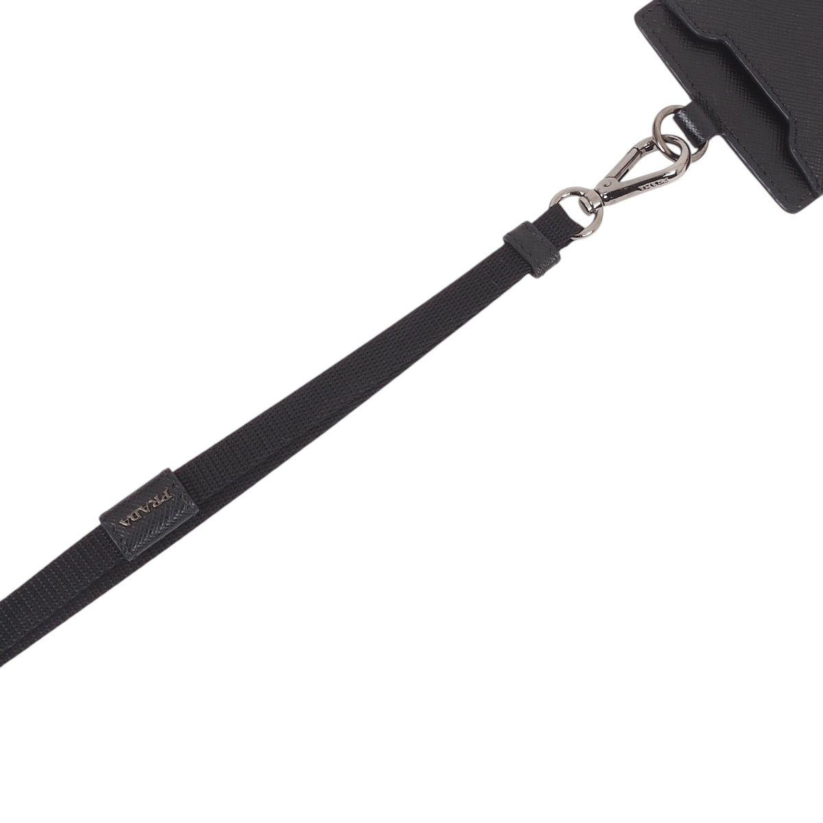 Prada 2MC016 Saffiano Strap Card Holder