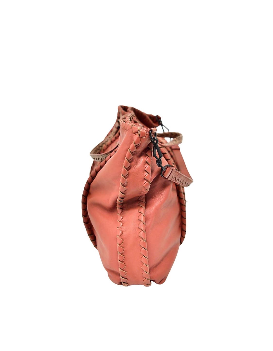 Bottega Veneta Lizard Stitch Two-Way Bag