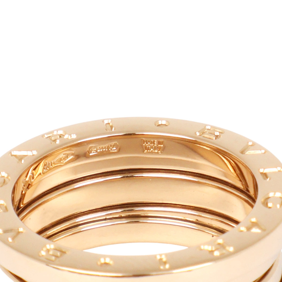 Bulgari Yellow Gold B.Zero1 3-Band Ring