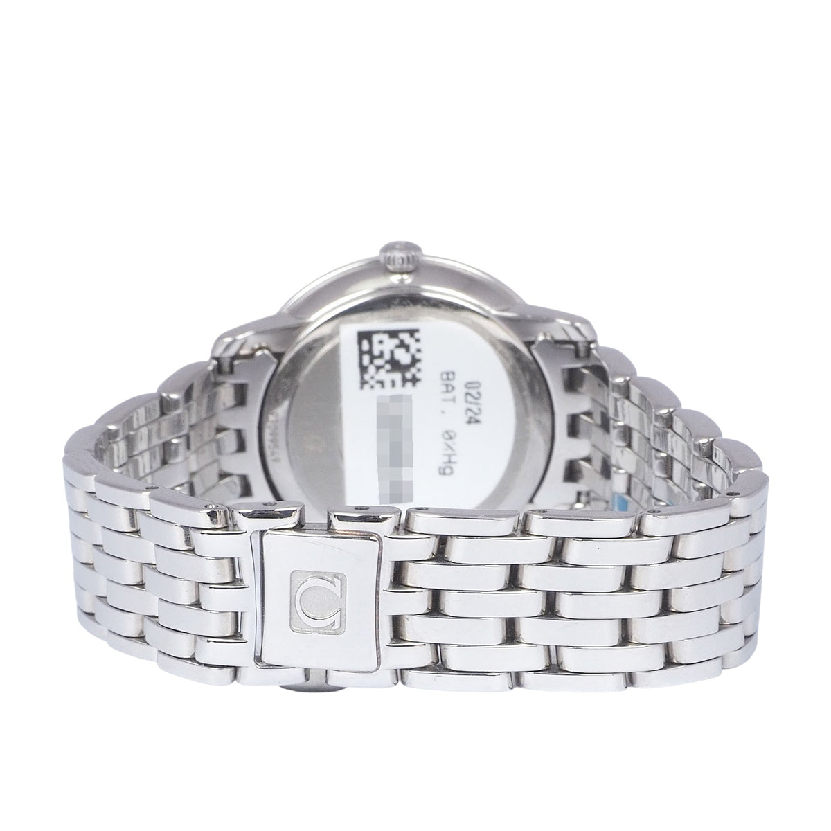 Omega 424.10.27.60.53.001 De Ville Prestige Diamond Quartz Watch