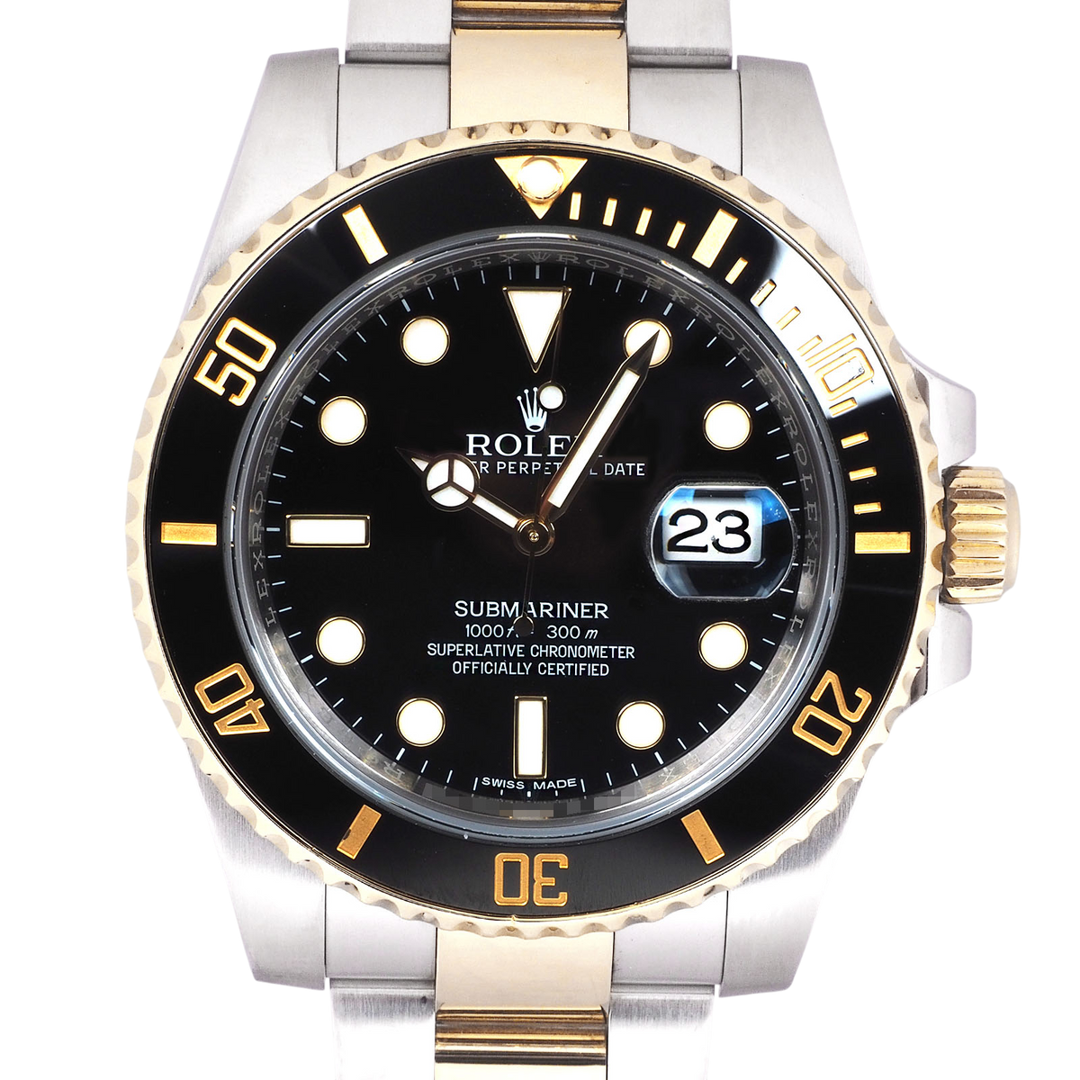 Rolex 116613 Submariner Automatic Two-Tone Watch
