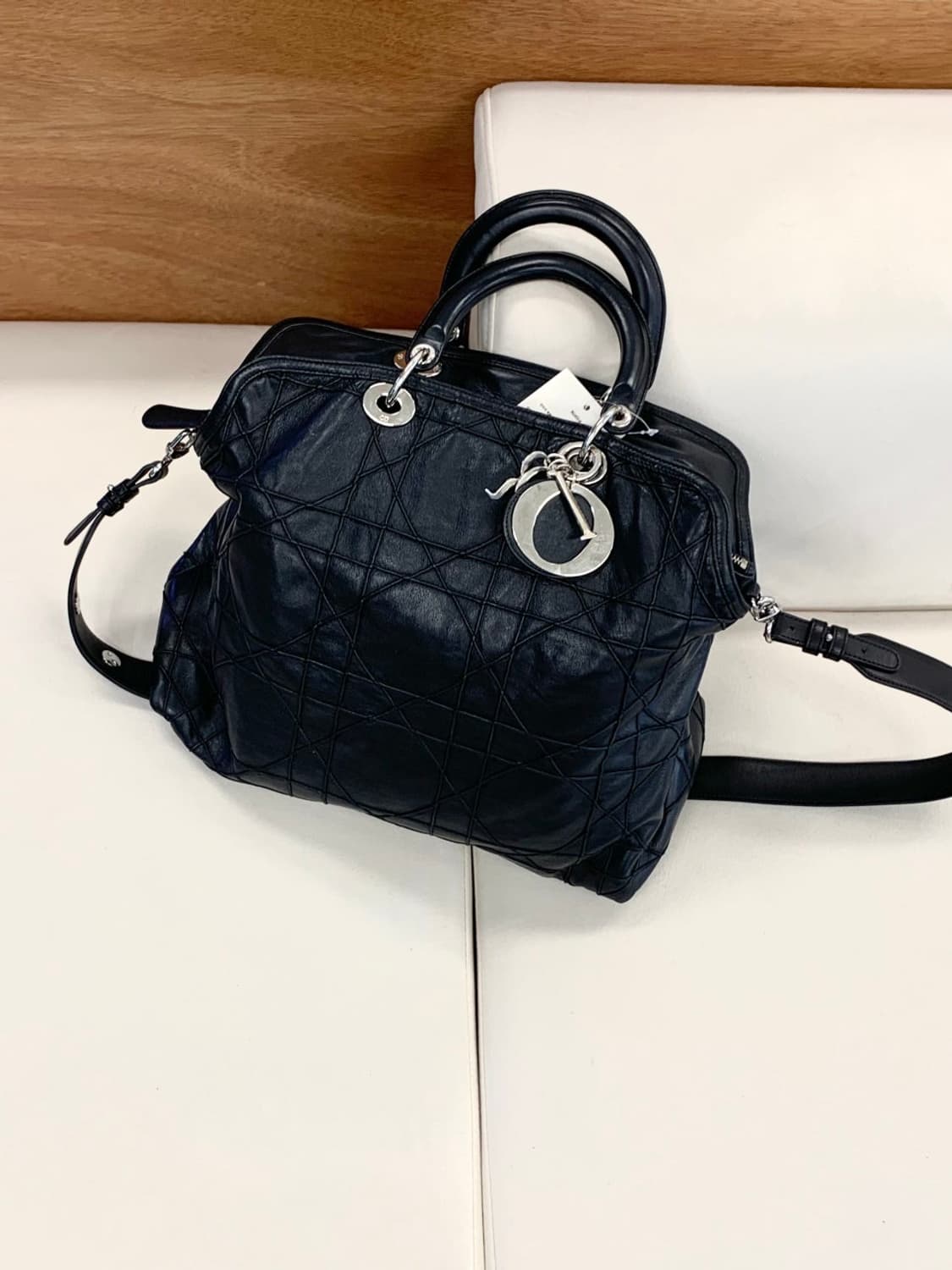 Dior Cannage Granville Two-way Bag