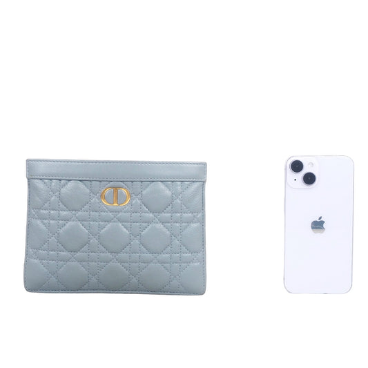 Dior S5106UWHC Caro Chain Zipper Pouch Crossbody Bag