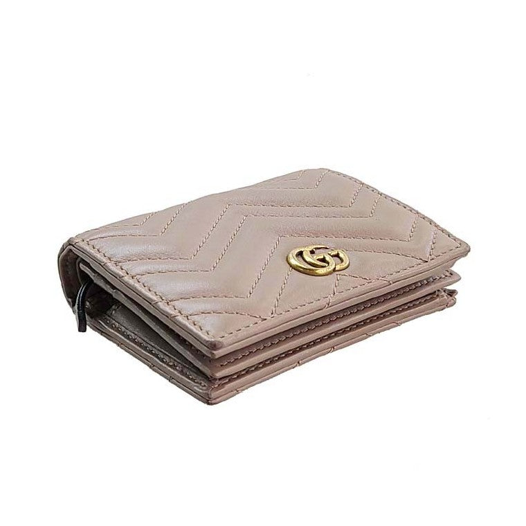 Gucci Marmont Chevron Wallet ( 466492 )