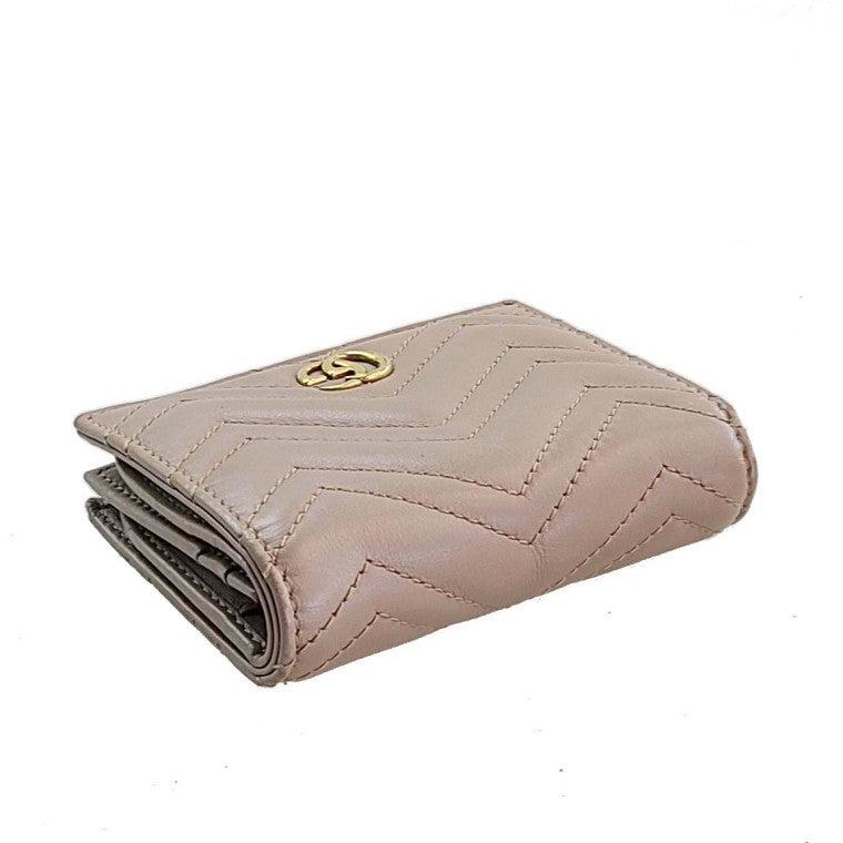 Gucci Marmont Chevron Wallet ( 466492 )