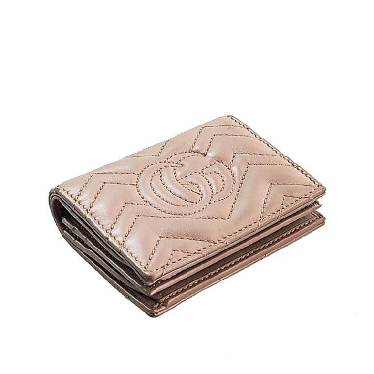Gucci Marmont Chevron Wallet ( 466492 )