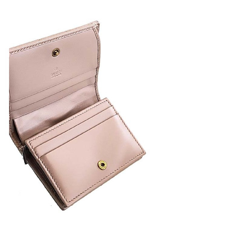 Gucci Marmont Chevron Wallet ( 466492 )