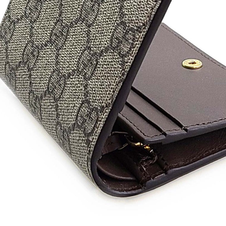 Gucci GG Supreme Card Case (508757)