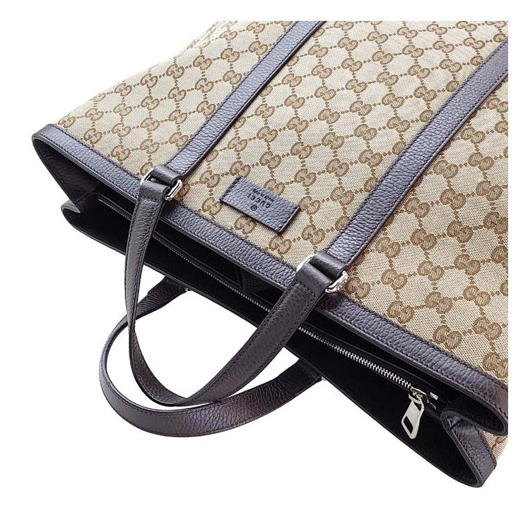 Gucci Supreme Canvas 2-Way Tote Bag (449169)
