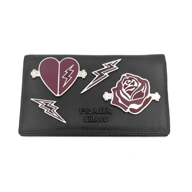 Prada Saffiano Medium Wallet (1MV020)