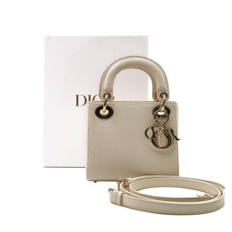 Christian Dior Lizard Lady Bag Mini
