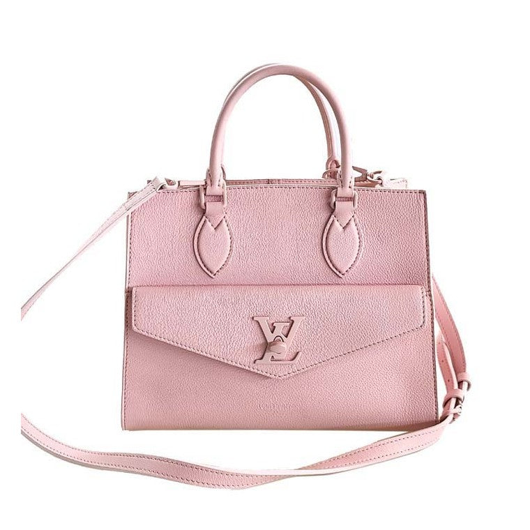 Louis Vuitton Lockme Top Handle Tote and Shoulder Bag