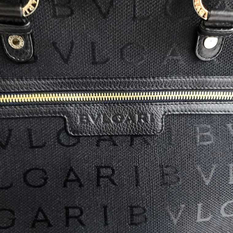 Bulgari Jacquard Tote Bag