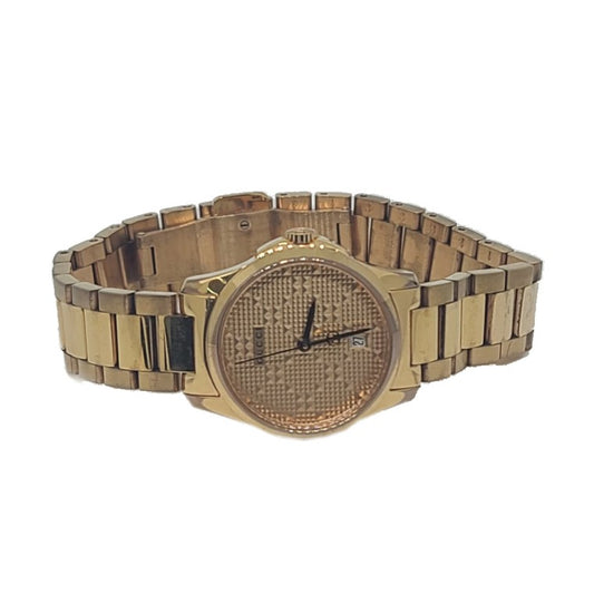 Gucci Gold-Plated Watch (126.5)