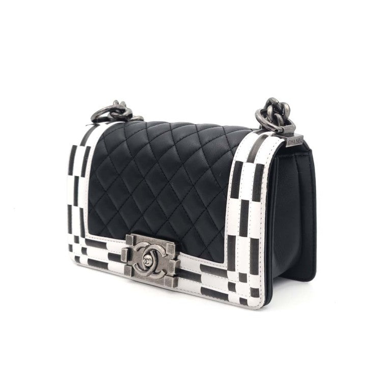 Chanel Lambskin Boy Bag Small