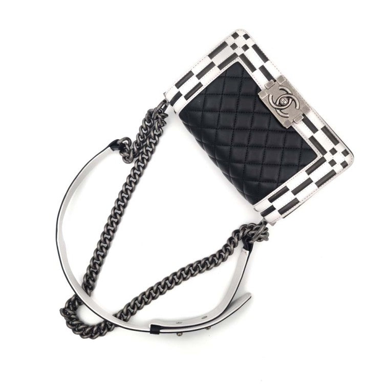 Chanel Lambskin Boy Bag Small