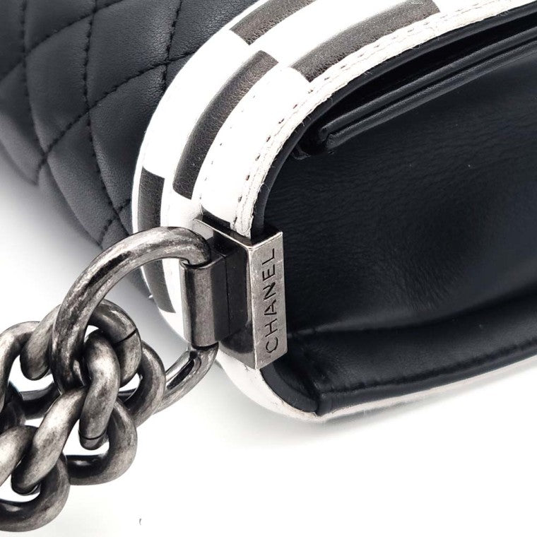 Chanel Lambskin Boy Bag Small