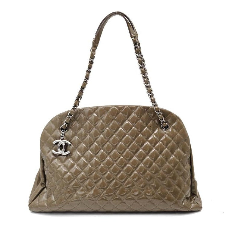Chanel Patent Mademoiselle Bowling Bag