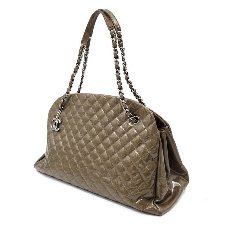 Chanel Patent Mademoiselle Bowling Bag
