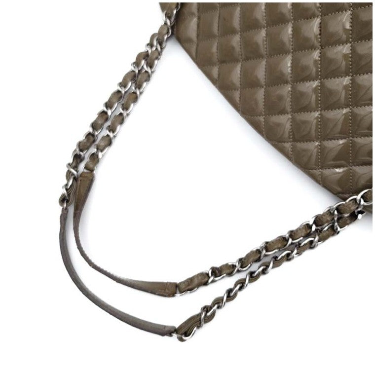 Chanel Patent Mademoiselle Bowling Bag