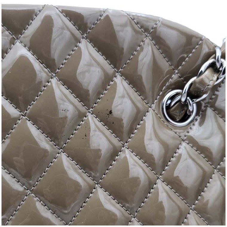 Chanel Patent Mademoiselle Bowling Bag