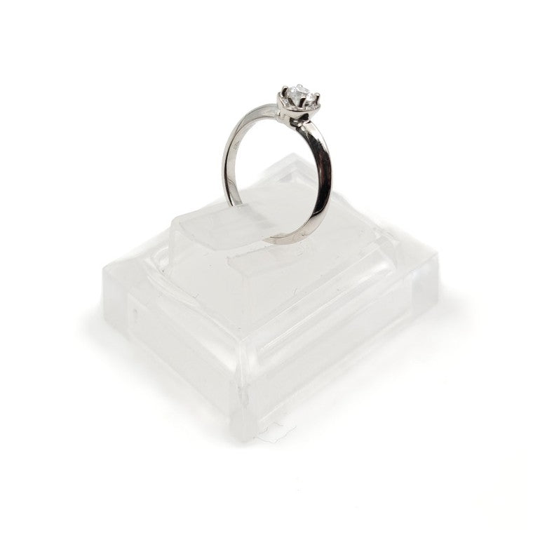 Bulgari PT 0.21ct Diamond Ring