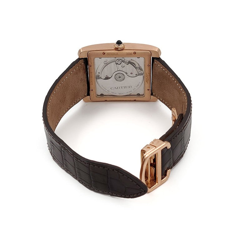 Cartier Tank MC Gold Watch