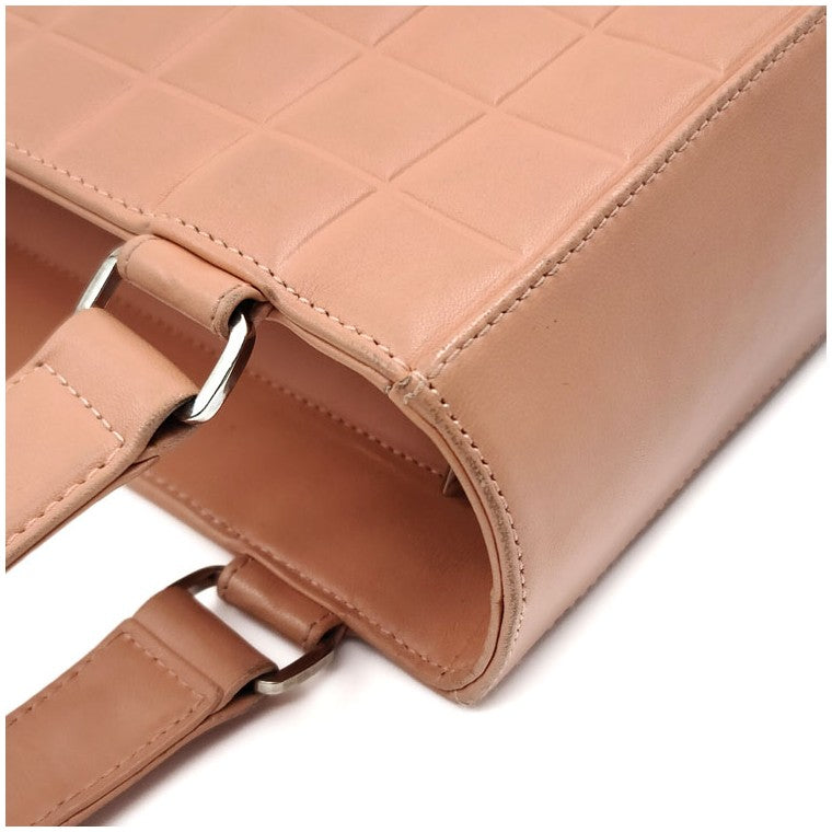 Chanel Choco Bar Tote and Shoulder Bag