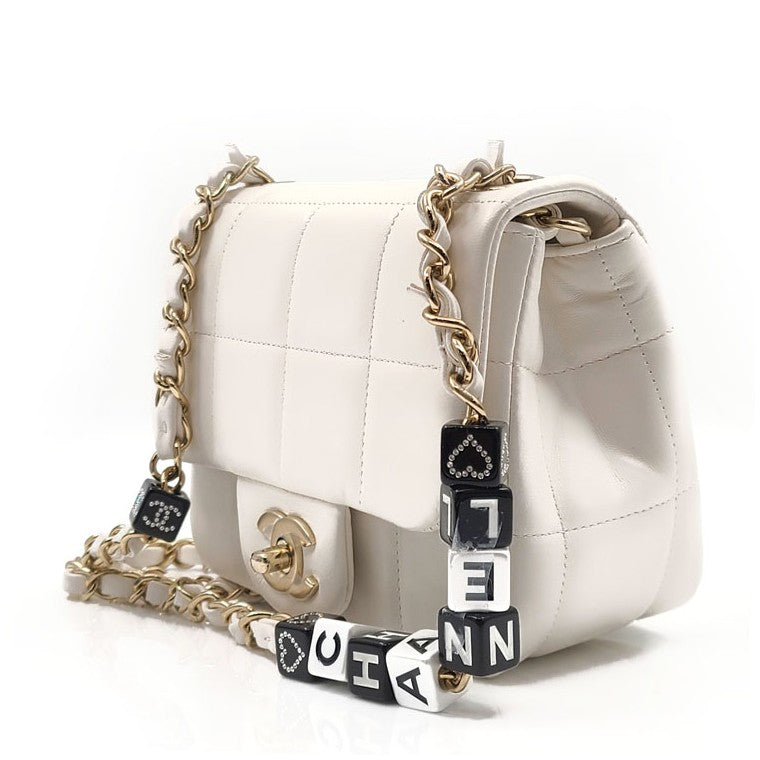 Chanel Cube Mini Chain Flap Bag