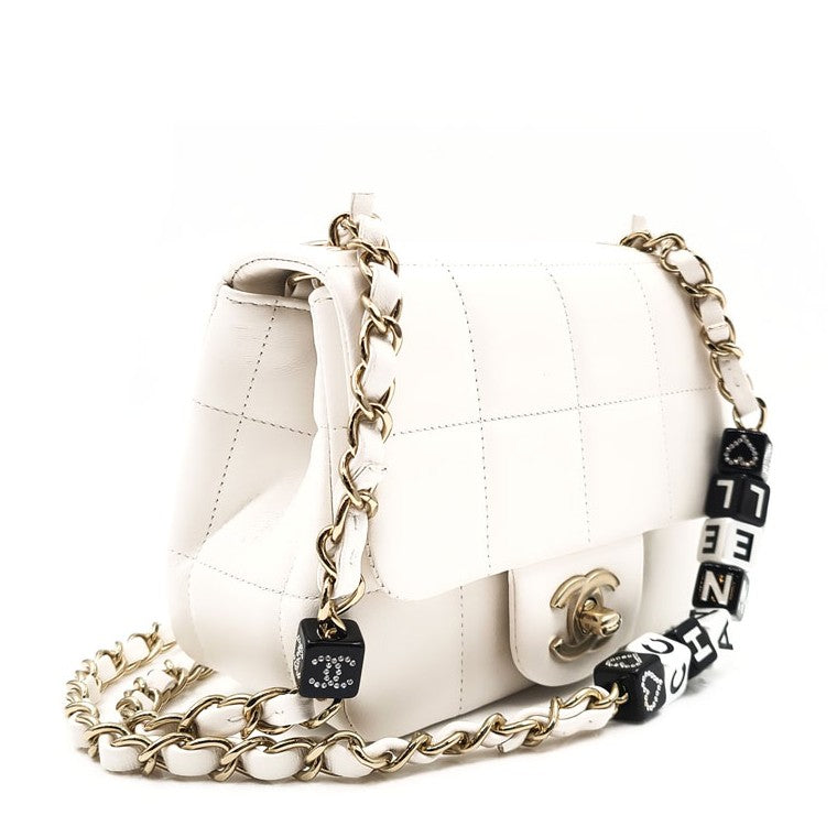 Chanel Cube Mini Chain Flap Bag