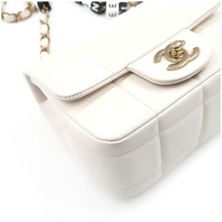 Chanel Cube Mini Chain Flap Bag