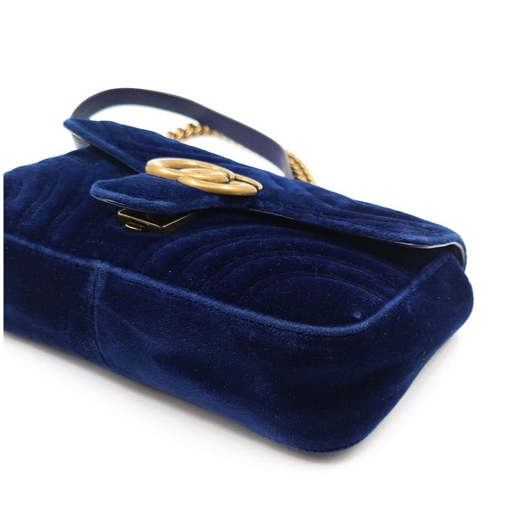 Gucci Matlasé Velvet Shoulder Bag Mini (446744)